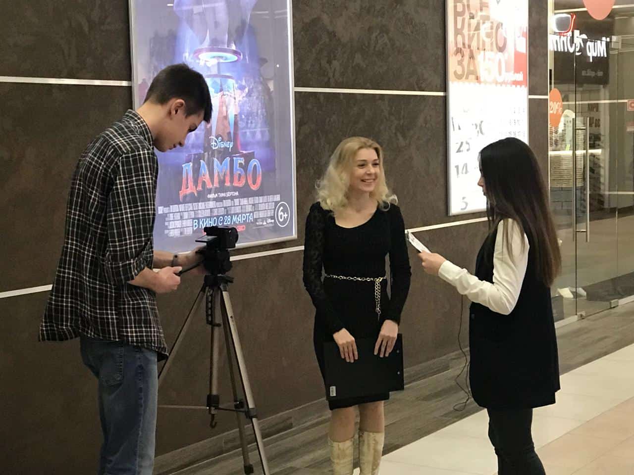 Anna Barsukova - interview for TV channel